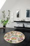 Mijölnir Flowerpot Djt Alfombrilla de Baño Multicolor de 100 cm